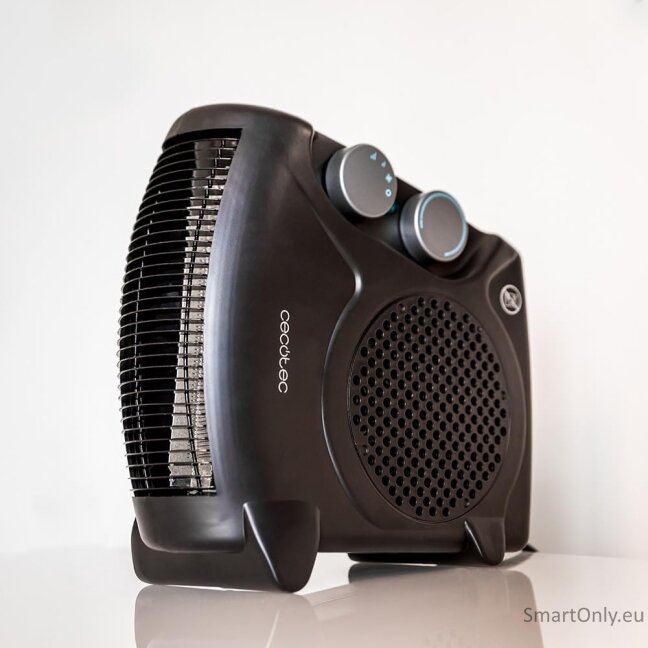 Cecotec ReadyWarm 2000 Max Dual Black | Fan heater | 2000 W | Number of power levels 3 | Suitable for rooms up to 20 m² | Black 5