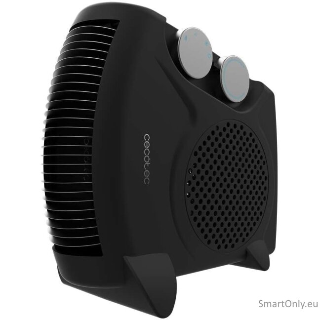 Cecotec ReadyWarm 2000 Max Dual Black | Fan heater | 2000 W | Number of power levels 3 | Suitable for rooms up to 20 m² | Black Cecotec ReadyWarm 2000 Max Dual Black | Fan heater | 2000 W | Number of power levels 3 | Suitable for rooms up to 20 m² | Black