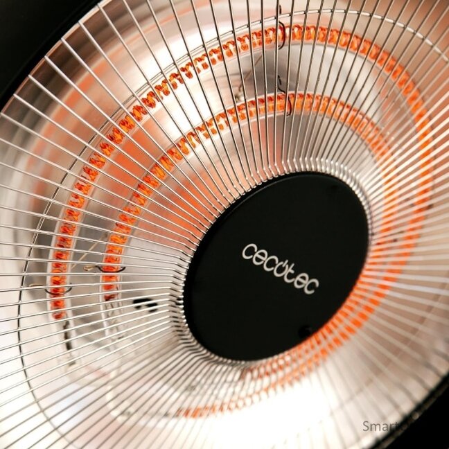 Cecotec ReadyWarm 21000 Carbon Focus | Infrared Heater | 2100 W | Number of power levels 3 | Suitable for rooms up to 20 m² | Black | IP24 5 Cecotec ReadyWarm 21000 Carbon Focus | Infrared Heater | 2100 W | Number of power levels 3 | Suitable for rooms up to 20 m² | Black | IP24 5