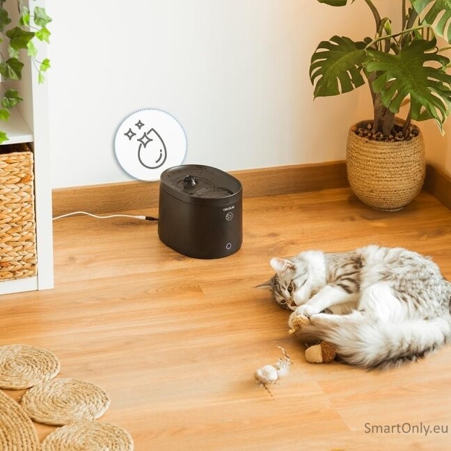 Cecotec Smart Pet Fountain | Pumba 2500 Refresh | Capacity 2.5 L | Black 3 Cecotec Smart Pet Fountain | Pumba 2500 Refresh | Capacity 2.5 L | Black 3