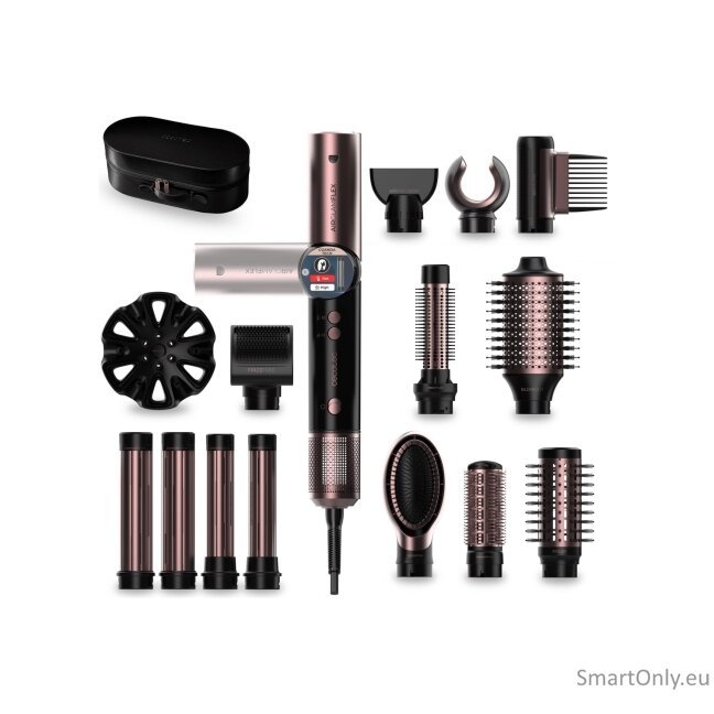 Cecotec Styling Brush | AirGlam 14in1 Flex Black | Ion conditioning | Barrel diameter 32 mm/35 mm | 1400 W | Black Cecotec Styling Brush | AirGlam 14in1 Flex Black | Ion conditioning | Barrel diameter 32 mm/35 mm | 1400 W | Black