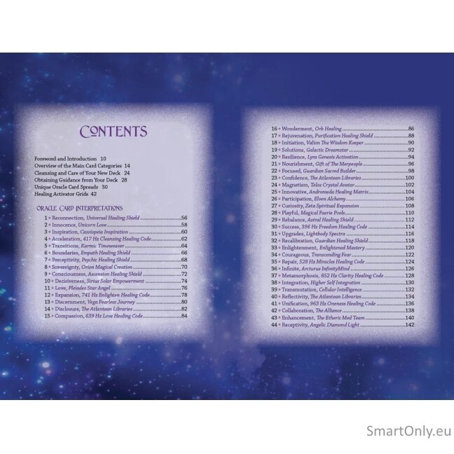 Celestial Frequencies Oracle Cards and Healing Activators Oracle kortos Schiffer Publishing 8 Celestial Frequencies Oracle Cards and Healing Activators Oracle kortos Schiffer Publishing 8
