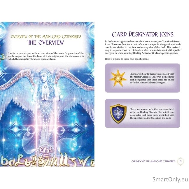 Celestial Frequencies Oracle Cards and Healing Activators Oracle kortos Schiffer Publishing 10 Celestial Frequencies Oracle Cards and Healing Activators Oracle kortos Schiffer Publishing 10