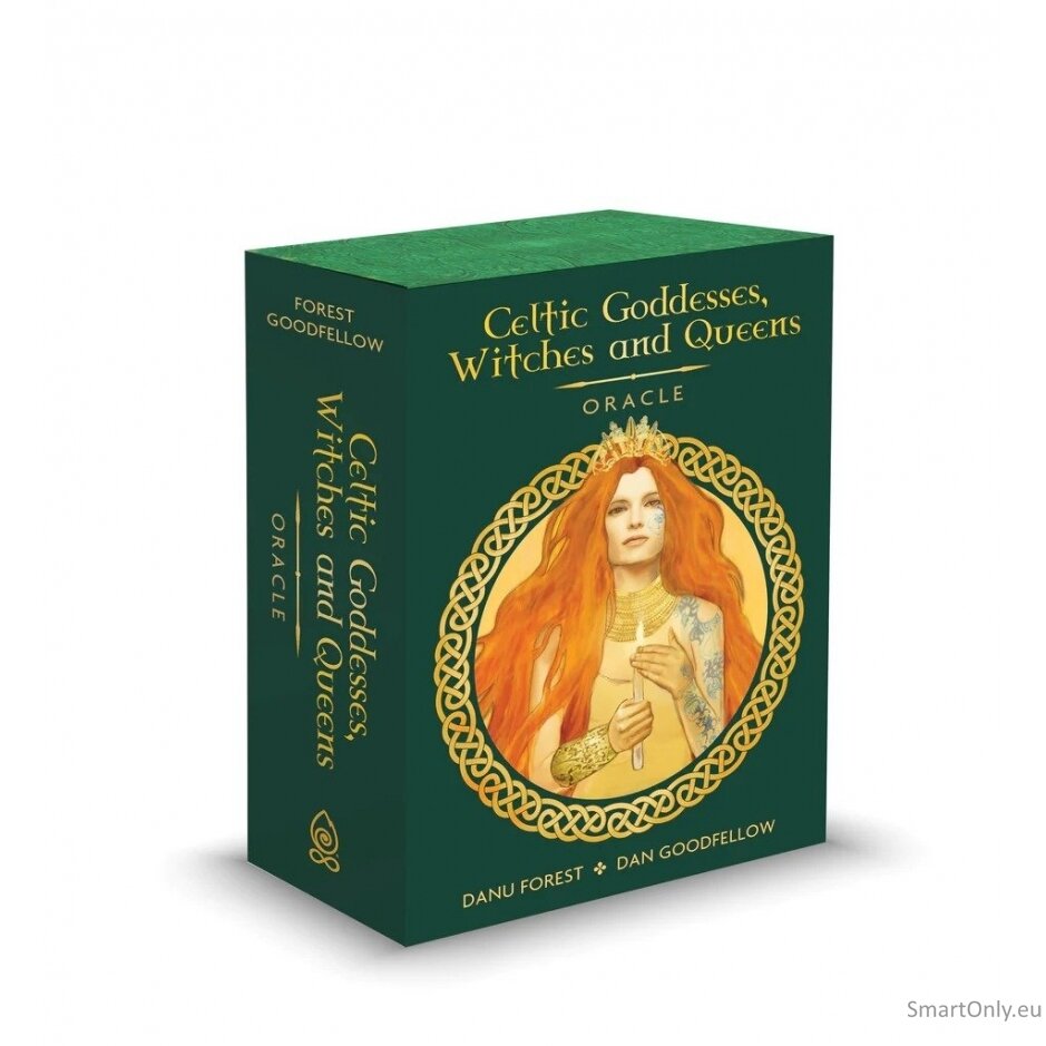 Celtic Goddesses, Witches and Queens Oracle kortos Schiffer Publishing 4