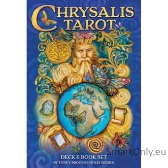 Chrysalis taro kortos ir knyga US Games Systems 1 Chrysalis taro kortos ir knyga US Games Systems 1