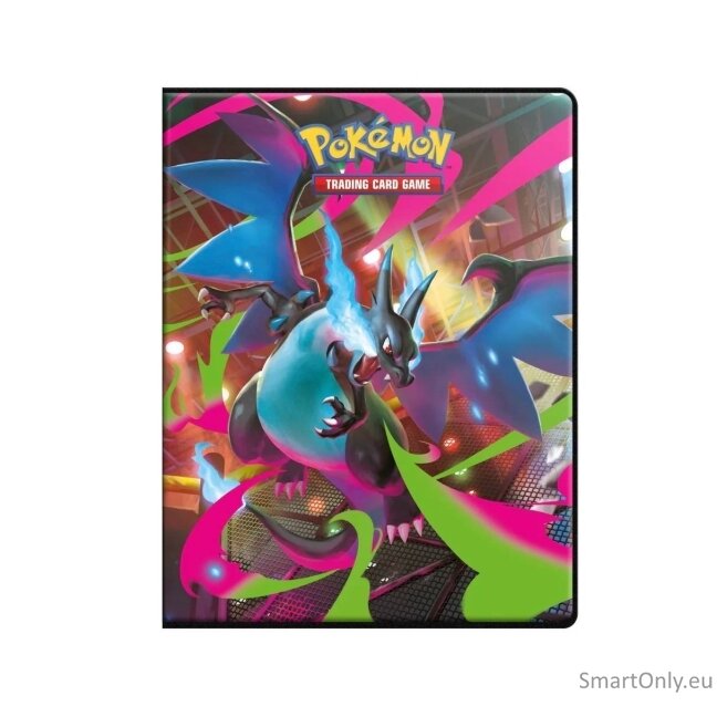 Charizard X ir Lopunny Mega kortelių albumas 9-kišenių albumas Pokémon kortelėms Ultra Pro Charizard X ir Lopunny Mega kortelių albumas 9-kišenių albumas Pokémon kortelėms Ultra Pro