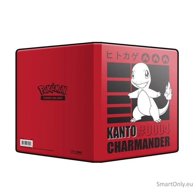 Charmander 4 kišenių albumas Pokémon kortelėms Ultra Pro 1 Charmander 4 kišenių albumas Pokémon kortelėms Ultra Pro 1