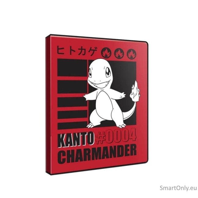 Charmander 4 kišenių albumas Pokémon kortelėms Ultra Pro Charmander 4 kišenių albumas Pokémon kortelėms Ultra Pro