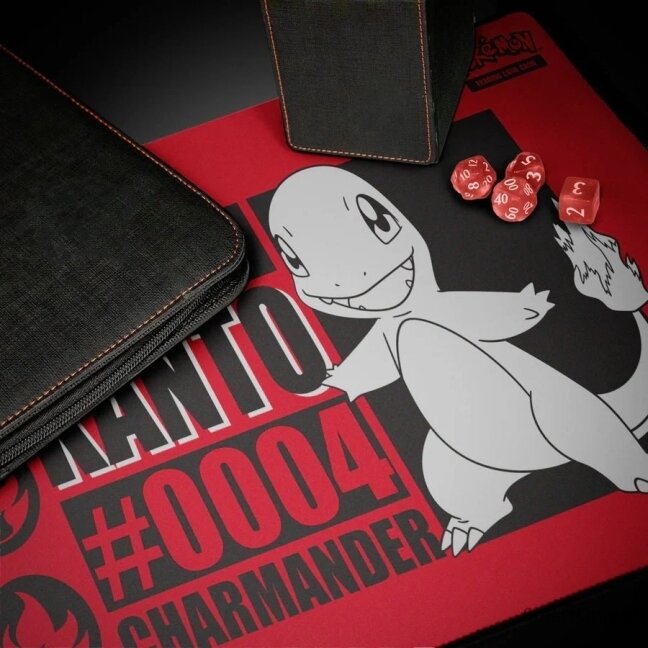 Charmander TCG žaidimų kilimėlis–pelės kilimėlis Pokémon Ultra Pro 3 Charmander TCG žaidimų kilimėlis–pelės kilimėlis Pokémon Ultra Pro 3