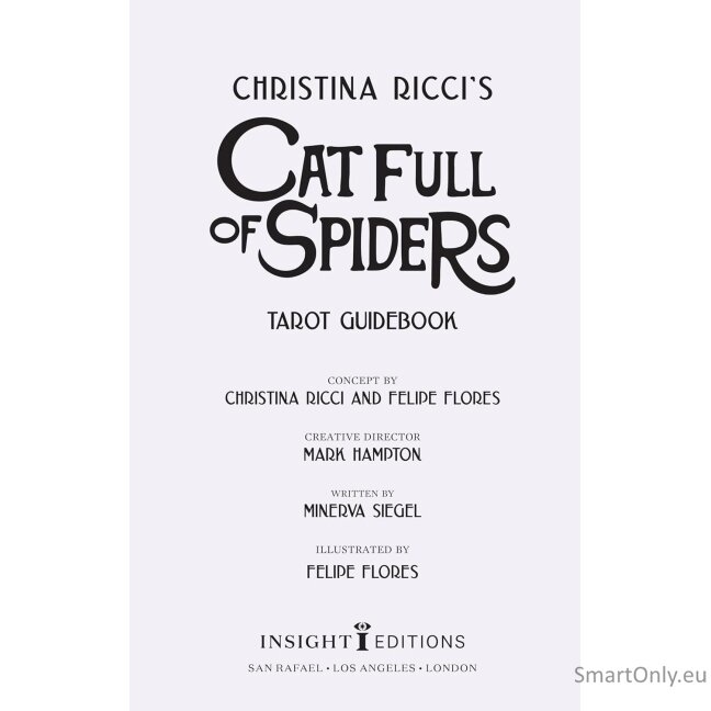 Christina Ricci's Cat Full of Spiders Toro kortos ir vadovas Insight Editions 10