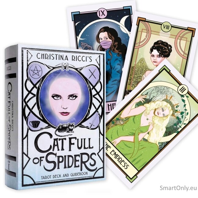 Christina Ricci's Cat Full of Spiders Toro kortos ir vadovas Insight Editions Christina Ricci's Cat Full of Spiders Toro kortos ir vadovas Insight Editions