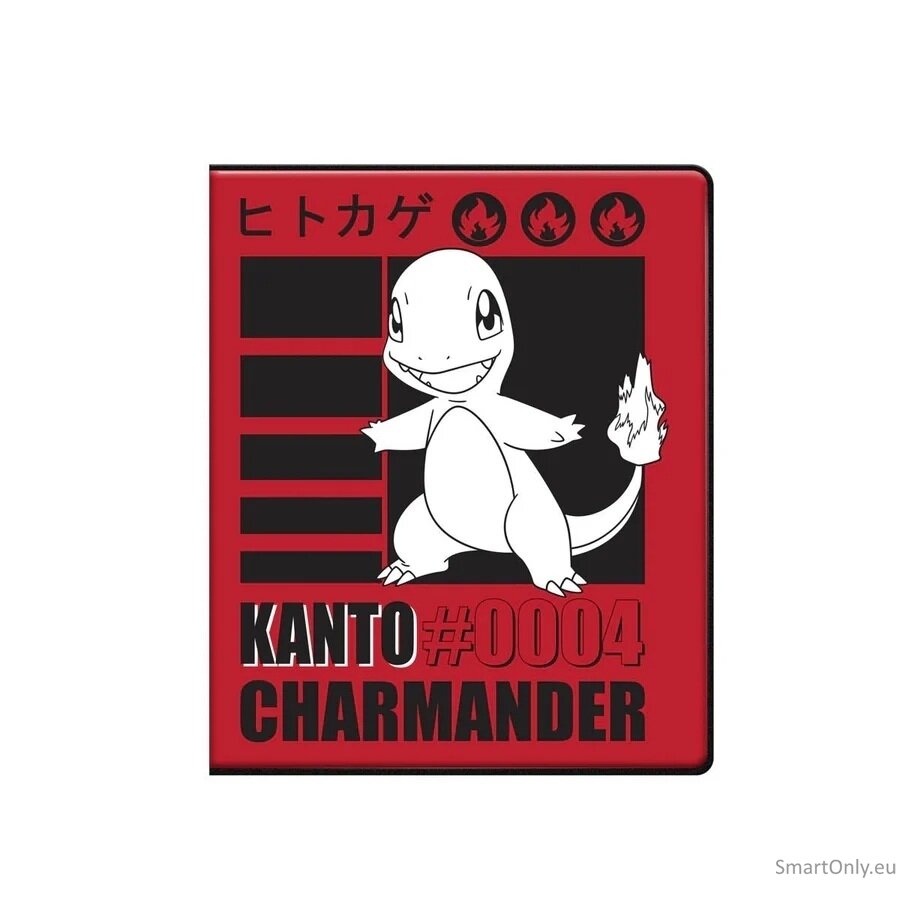 Charmander 4 kišenių albumas Pokémon kortelėms Ultra Pro 2 Charmander 4 kišenių albumas Pokémon kortelėms Ultra Pro 2