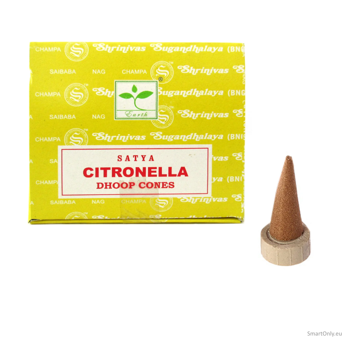 Citronella kūginiai smilkalai Satya Citronella kūginiai smilkalai Satya