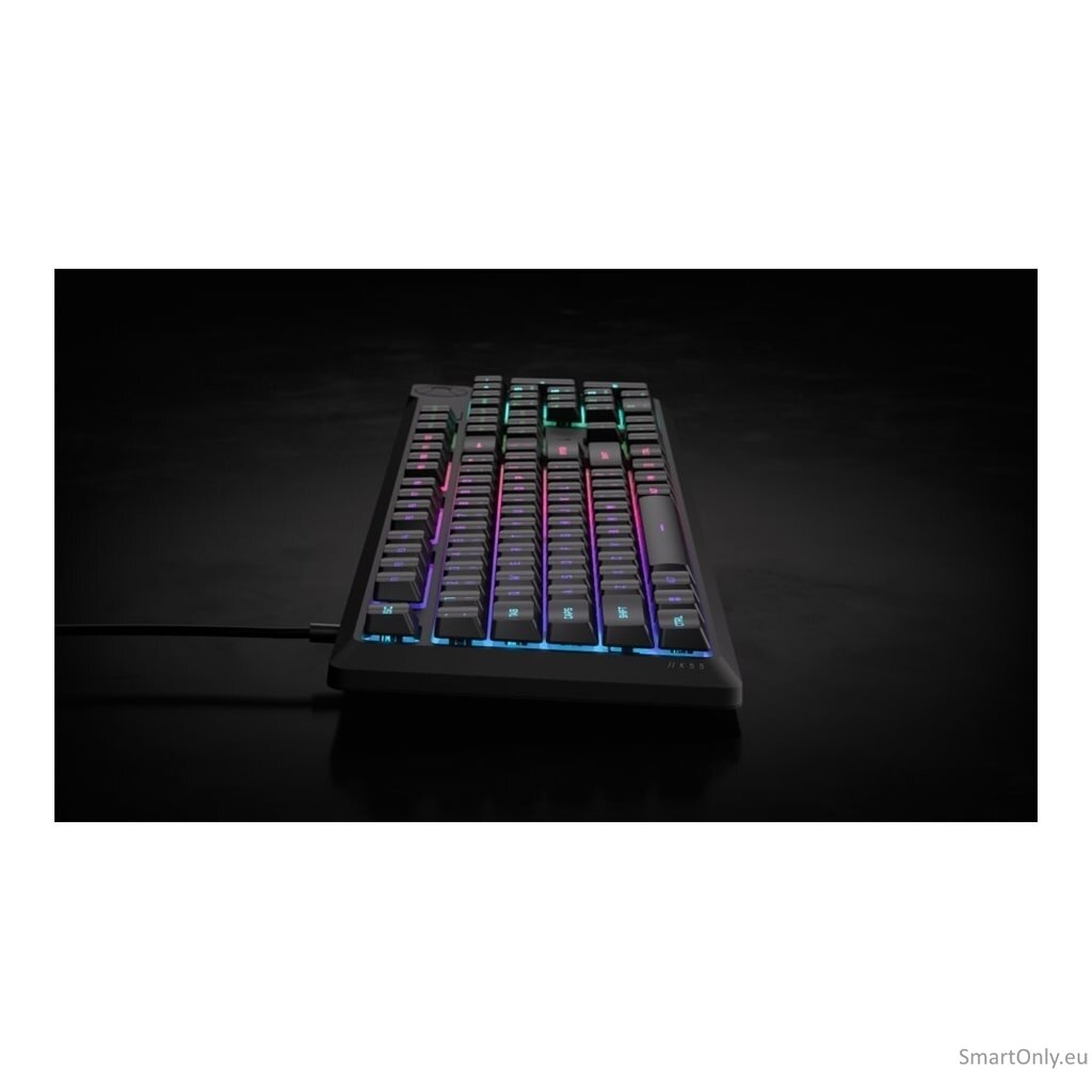 Corsair K55 CORE RGB | Gaming keyboard | Wired | NA | Black 4