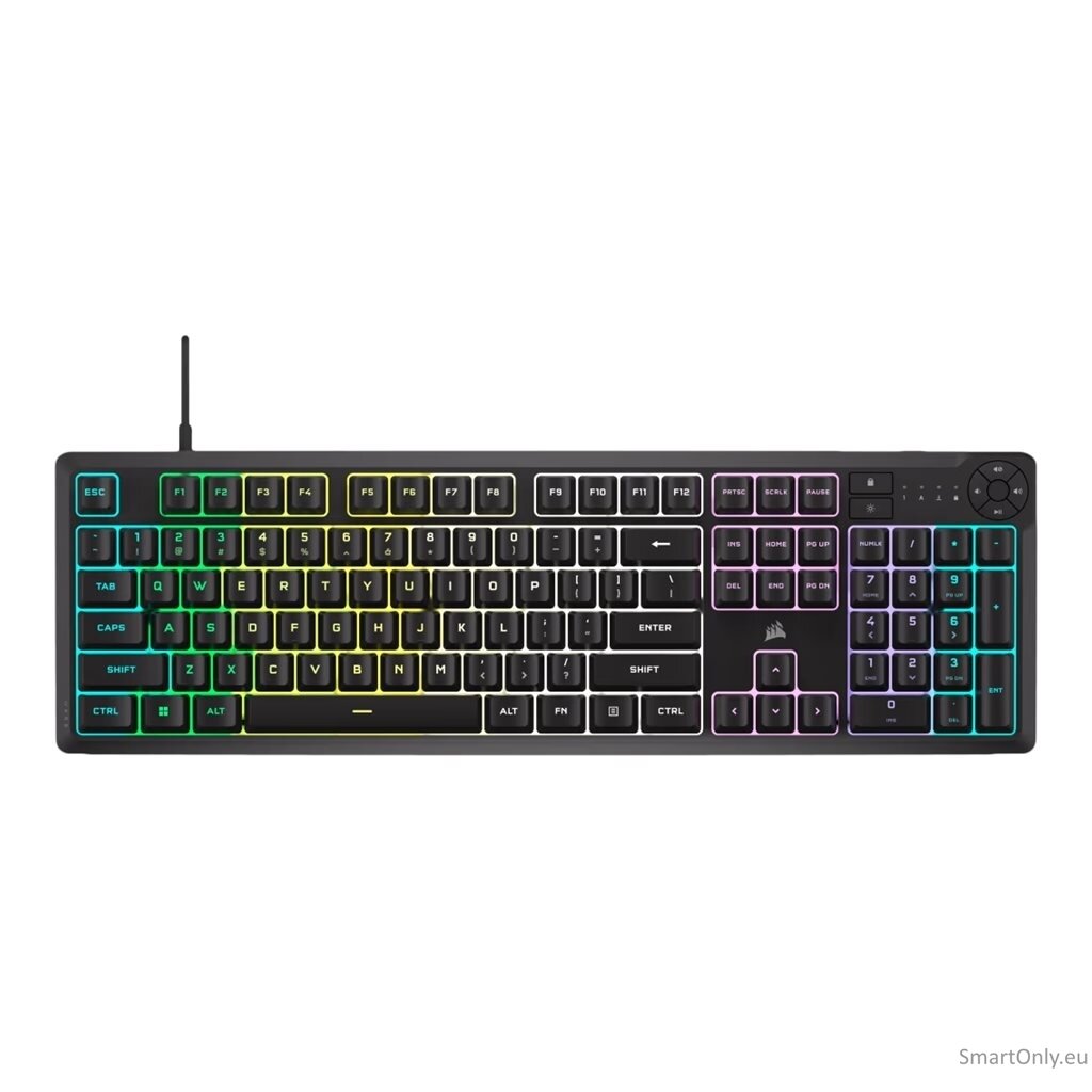 Corsair K55 CORE RGB | Gaming keyboard | Wired | NA | Black Corsair K55 CORE RGB | Gaming keyboard | Wired | NA | Black