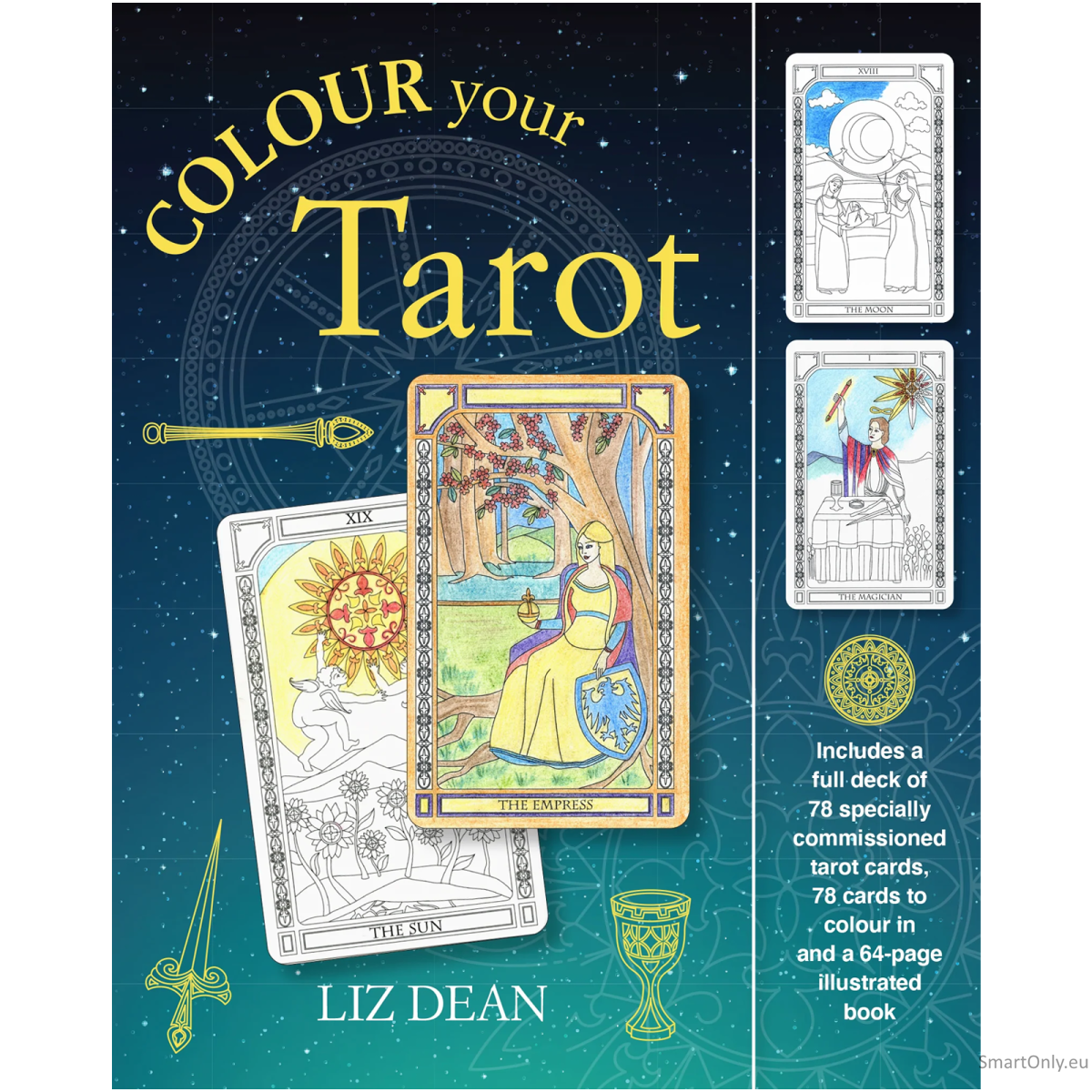 Colour Your Tarot kortos Cico Books 7 Colour Your Tarot kortos Cico Books 7