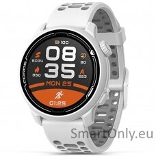 Coros PACE 2 Premium GPS Sport Watch White w/ Silicone Band