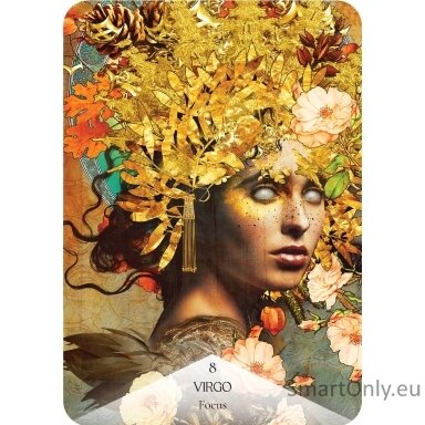 Cosmic Zodiac Oracle kortos Rockpool Publishing