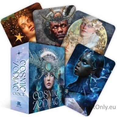 Cosmic Zodiac Oracle kortos Rockpool Publishing