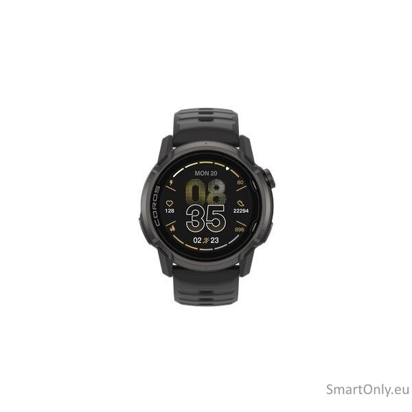 COROS APEX 4 GPS lauko laikrodis, 42 mm, juodas COROS APEX 4 GPS lauko laikrodis, 42 mm, juodas