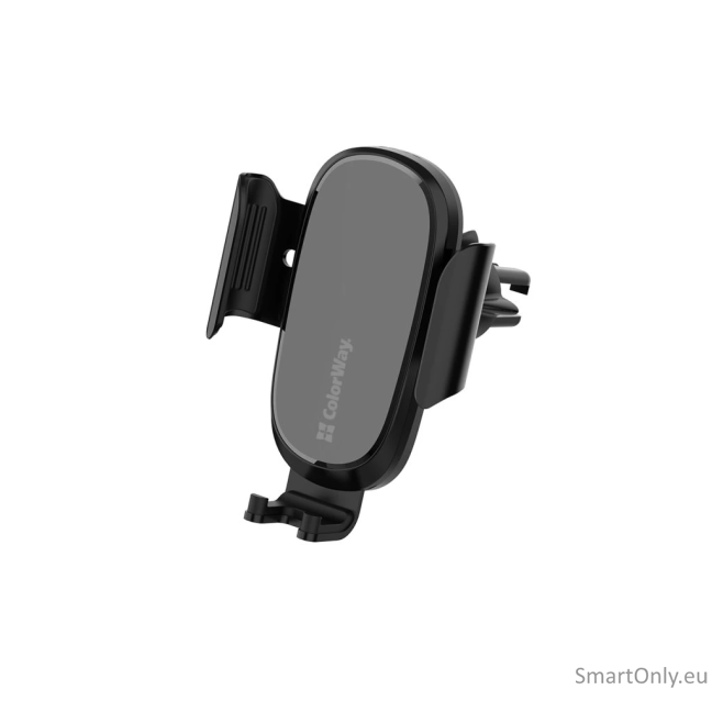 ColorWay Air Vent Car Wireless Charger, 15W | CW-CHAW038Q-BK 2 ColorWay Air Vent Car Wireless Charger, 15W | CW-CHAW038Q-BK 2