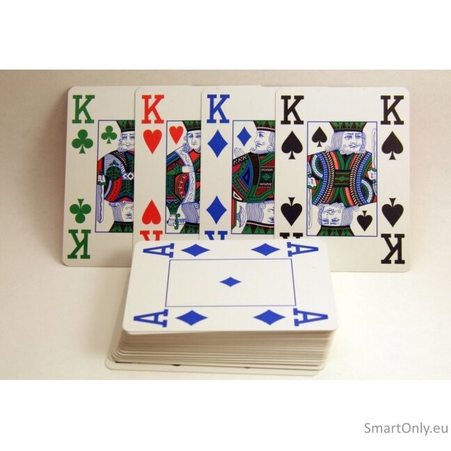 Copag 4 Colour pokerio kortos (Raudonos) 5 Copag 4 Colour pokerio kortos (Raudonos) 5