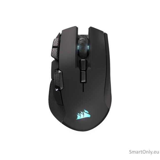 Corsair IRONCLAW SE | Gaming Mouse | Wireless/Wired | 2.4GHz, Bluetooth, USB-C | Black 8 Corsair IRONCLAW SE | Gaming Mouse | Wireless/Wired | 2.4GHz, Bluetooth, USB-C | Black 8