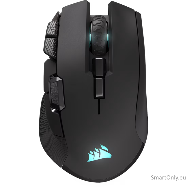 Corsair IRONCLAW SE | Gaming Mouse | Wireless/Wired | 2.4GHz, Bluetooth, USB-C | Black