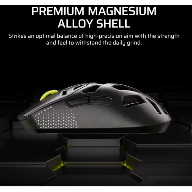 Corsair SABRE V2 PRO | Gaming Mouse | Wireless/Wired | 2.4GHz, Bluetooth, USB-C | Black 5 Corsair SABRE V2 PRO | Gaming Mouse | Wireless/Wired | 2.4GHz, Bluetooth, USB-C | Black 5