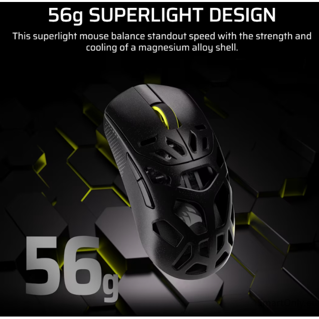 Corsair SABRE V2 PRO | Gaming Mouse | Wireless/Wired | 2.4GHz, Bluetooth, USB-C | Black 6