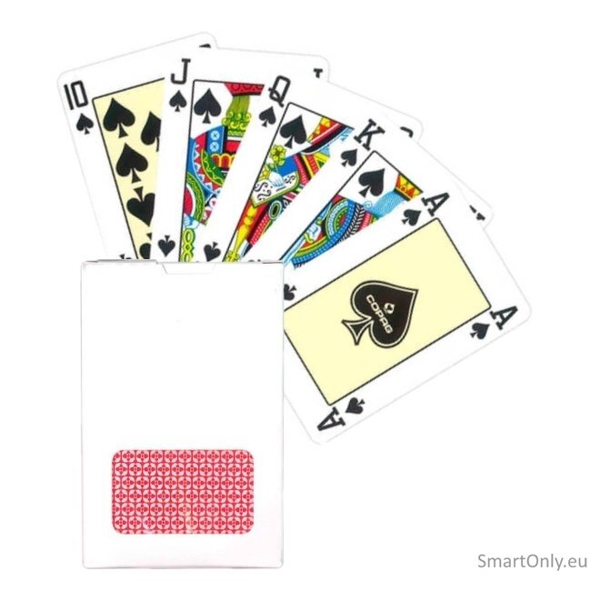 Copag Bridge Regular kortos (Raudonos) Copag Bridge Regular kortos (Raudonos)