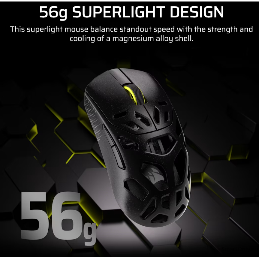 Corsair SABRE V2 PRO | Gaming Mouse | Wireless/Wired | 2.4GHz, Bluetooth, USB-C | Black 6 Corsair SABRE V2 PRO | Gaming Mouse | Wireless/Wired | 2.4GHz, Bluetooth, USB-C | Black 6
