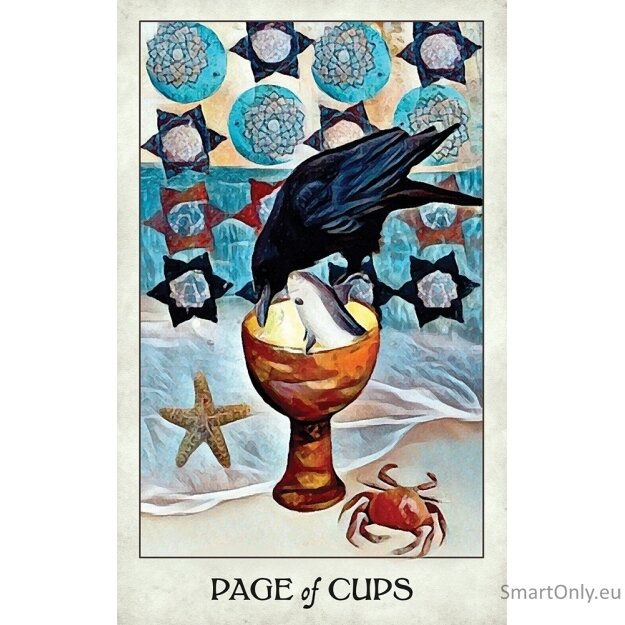 Crow Taro kortos US Games Systems 3 Crow Taro kortos US Games Systems 3