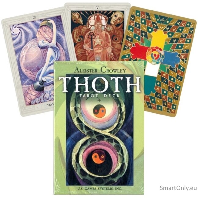 Crowley Thoth Large Taro kortos US Games Systems Crowley Thoth Large Taro kortos US Games Systems