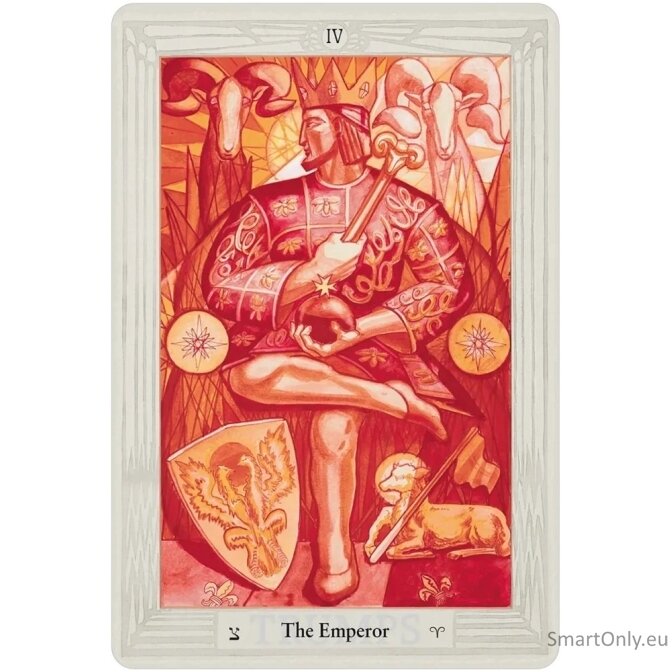 Crowley Thoth Large Taro kortos US Games Systems 4 Crowley Thoth Large Taro kortos US Games Systems 4