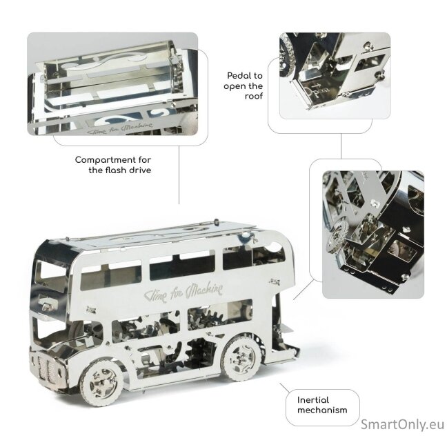Cute Double-Decker kontstruktorius Time For Machine 8 Cute Double-Decker kontstruktorius Time For Machine 8