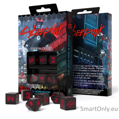 cyberpunk-red-essential-kauliuku-rinkinys-juodos-ir-raudonos-spalvos