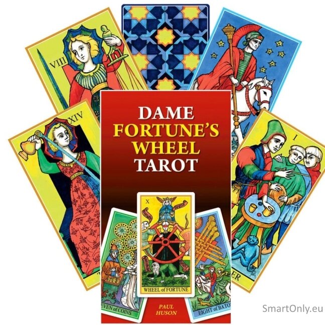 Dame Fortune's Wheel Taro Kortos Lo Scarabeo