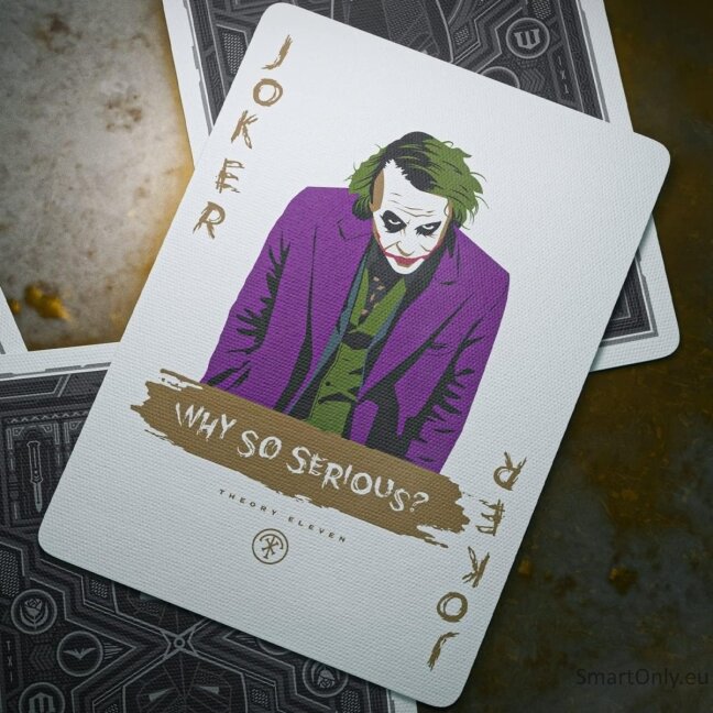 Dark Knight žaidimo kortos Theory11 10