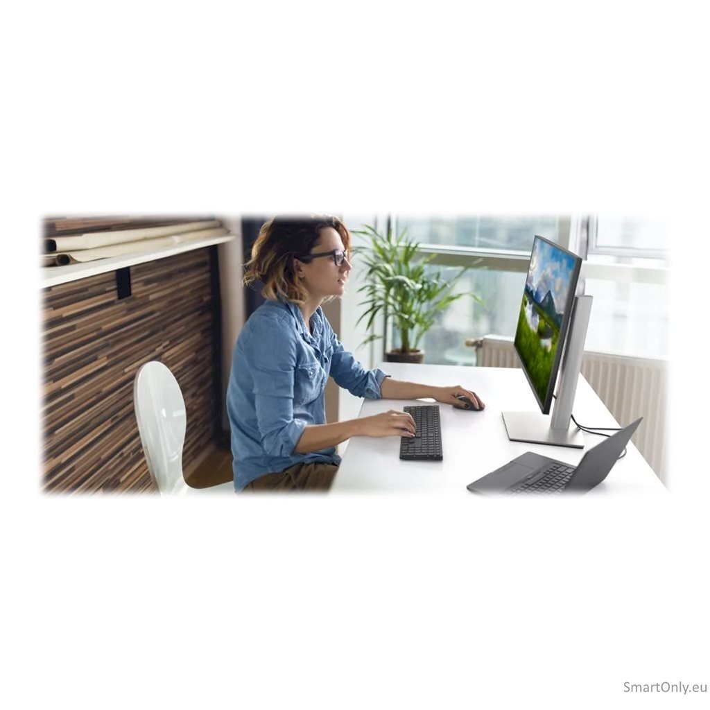 Dell Pro Keyboard and Mouse  KM5221W Keyboard and Mouse Set Wireless Batteries included US Wireless connection Black 8