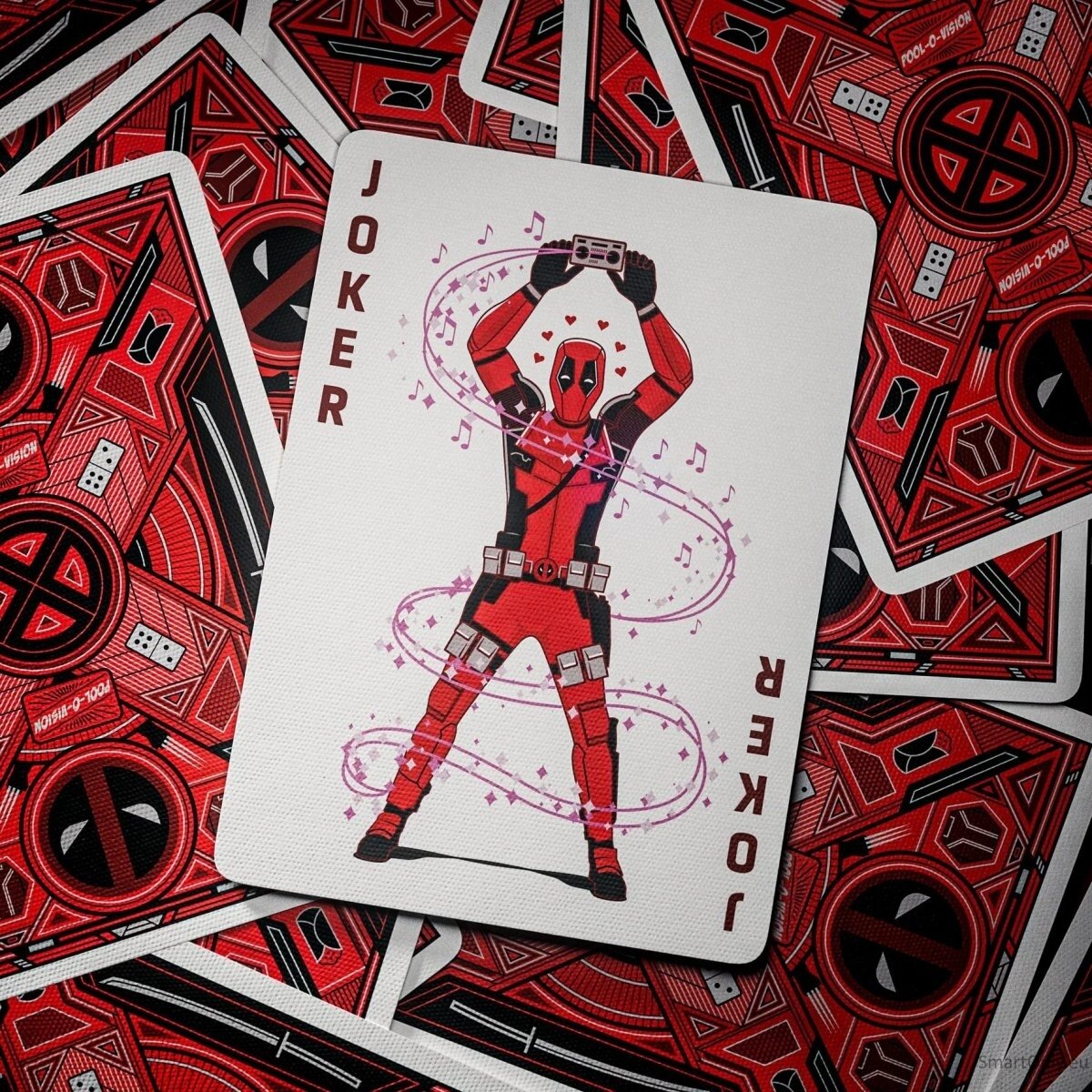 Deadpool žaidimo kortos Theory11 12 Deadpool žaidimo kortos Theory11 12
