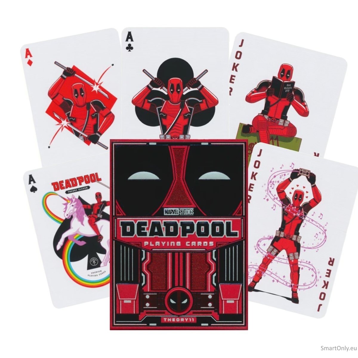 Deadpool žaidimo kortos Theory11 Deadpool žaidimo kortos Theory11