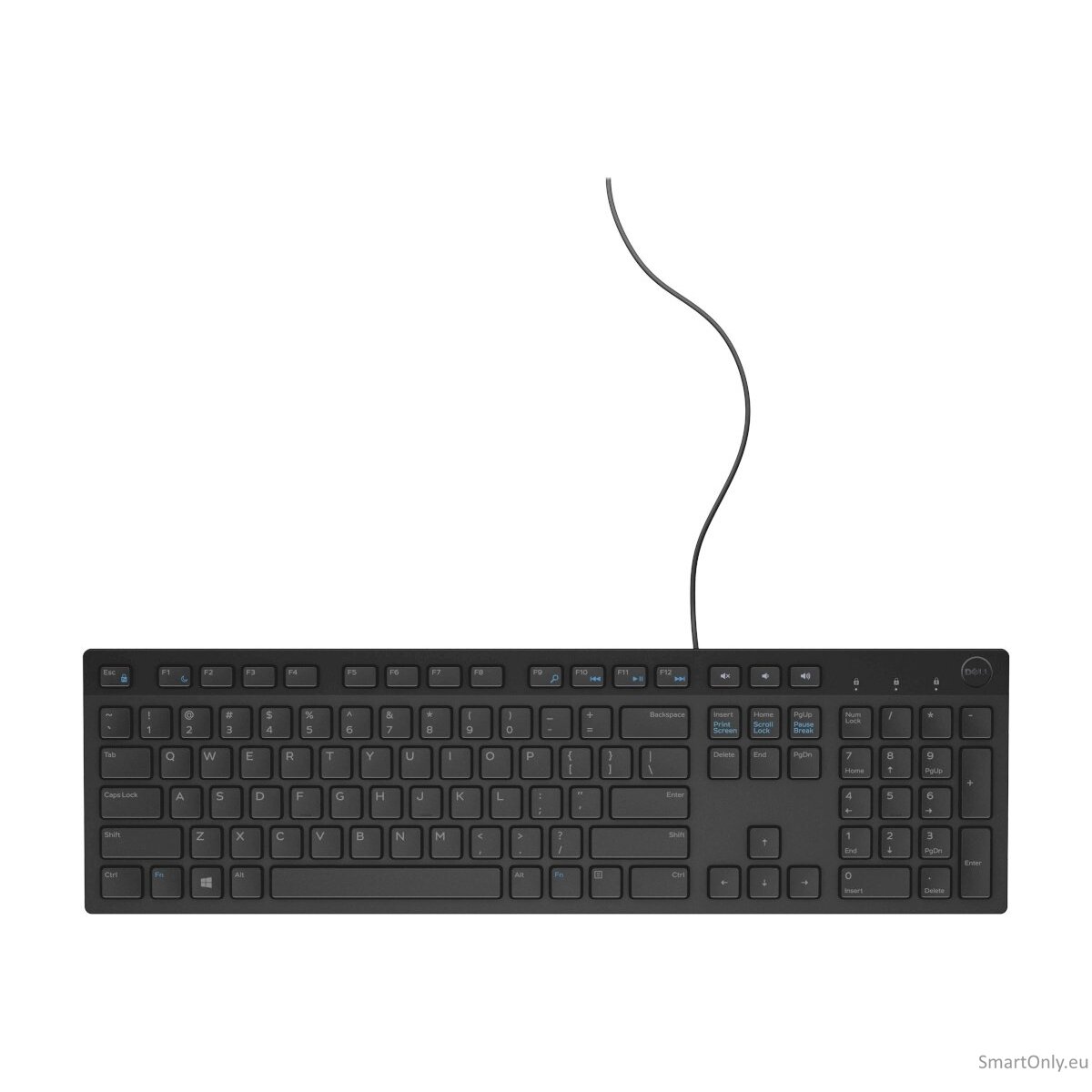 Dell KB216 Standard Wired Chiclet style RU Black Numeric keypad 503 g 7