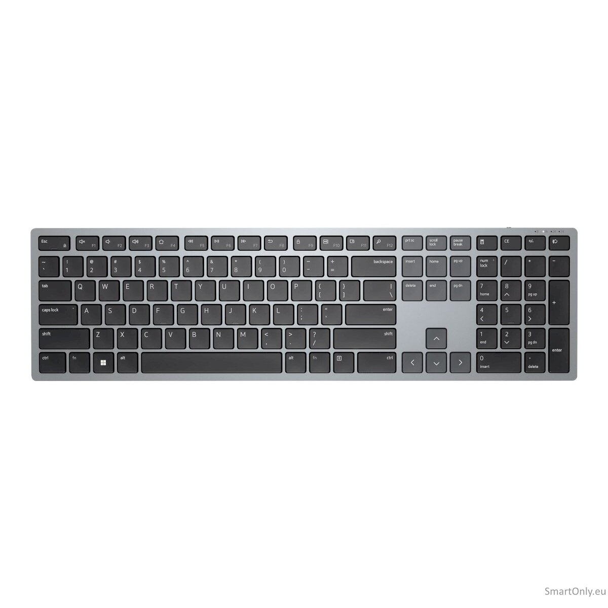 Dell Keyboard KB700 Keyboard Wireless Adjustable Height; Keyboard Technology - Scissors RU 2.4 GHz, Bluetooth 5.0 Titan Gray 4