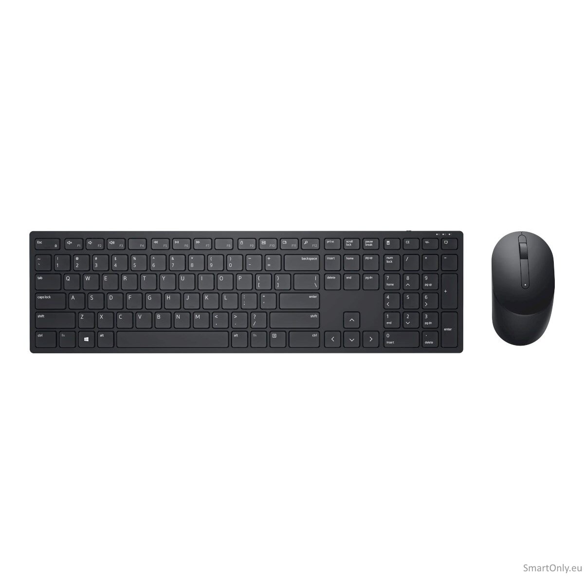 Dell Pro Keyboard and Mouse   KM5221W Keyboard and Mouse Set Wireless Batteries included EE Wireless connection Black 4