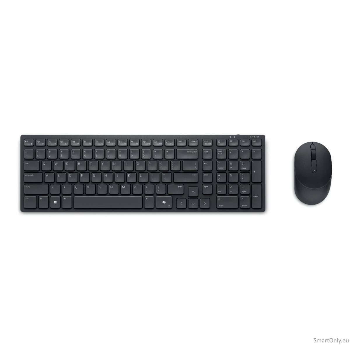 Dell | Silent Keyboard and Mouse | KM555 | Keyboard and Mouse Set | Wireless | Wireless connection | Ukrainian (QWERTY) | Black