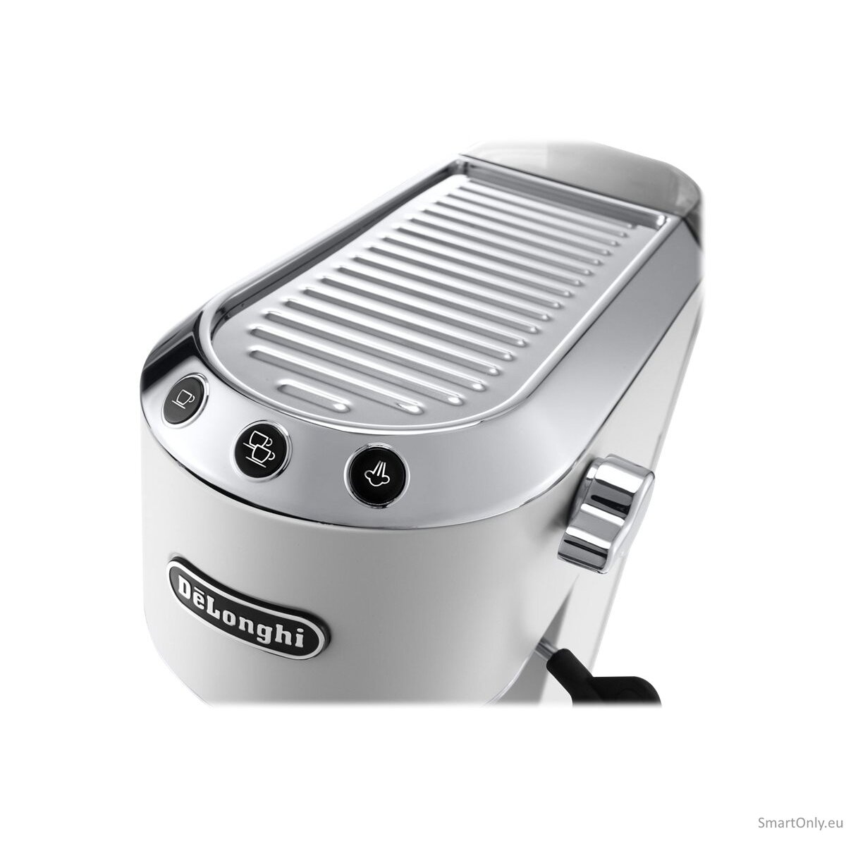 Delonghi | Dedica Pump Espresso | EC685W | Pump pressure 15 bar | Built-in milk frother | Semi-automatic | 1300 W | White 4 Delonghi | Dedica Pump Espresso | EC685W | Pump pressure 15 bar | Built-in milk frother | Semi-automatic | 1300 W | White 4
