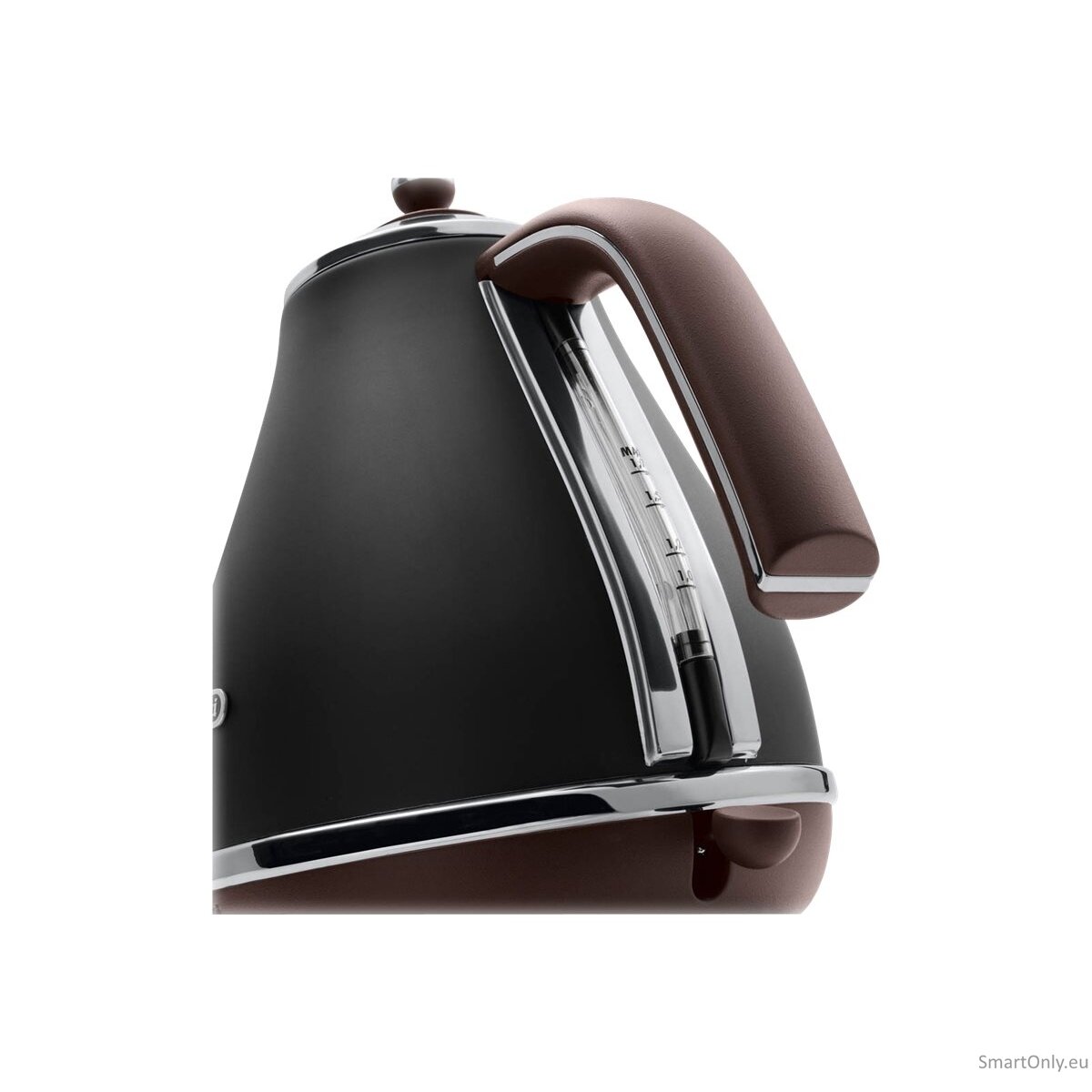 Delonghi | Icona Vintage | KBOV2001BK | Standard kettle | 2000 W | 1.7 L | Stainless steel | 360° rotational base | Black 5