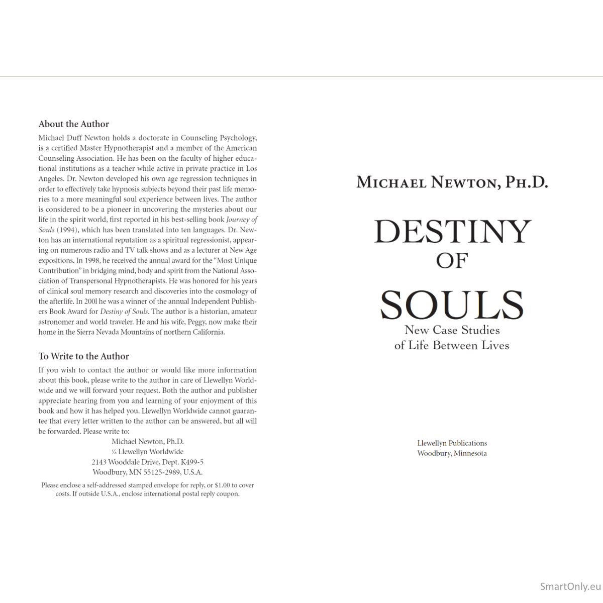 Destiny of Souls knyga Llewellyn 1 Destiny of Souls knyga Llewellyn 1