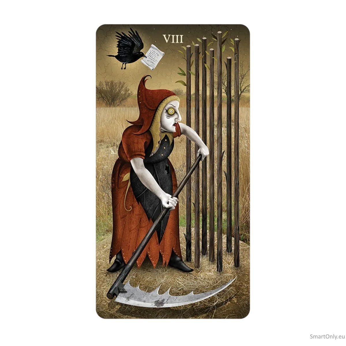 Deviant Moon Tarot Borderless Mini Tarot cards US Games Systems 4